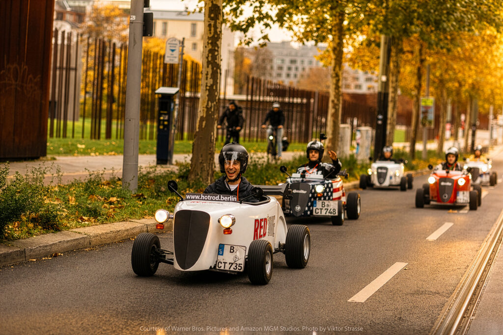 Hotrod Tour Berlin- Sightseeing Tour with a mini GoKart