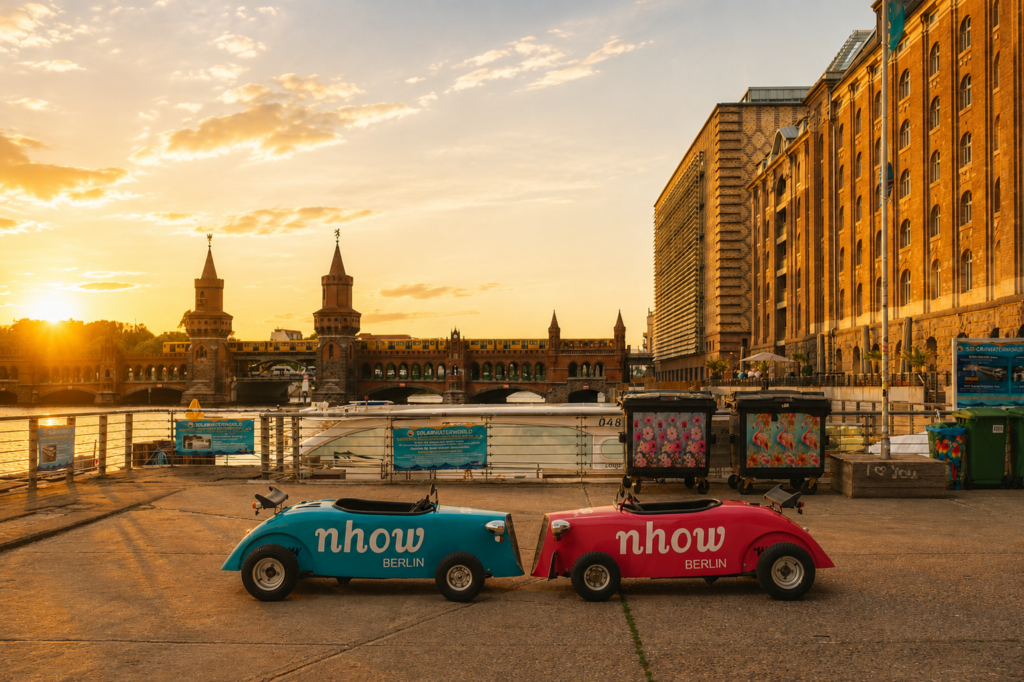 Hotrod Tour Berlin: After Work Drink & Drive Tour Sunset - Nhow Hotel