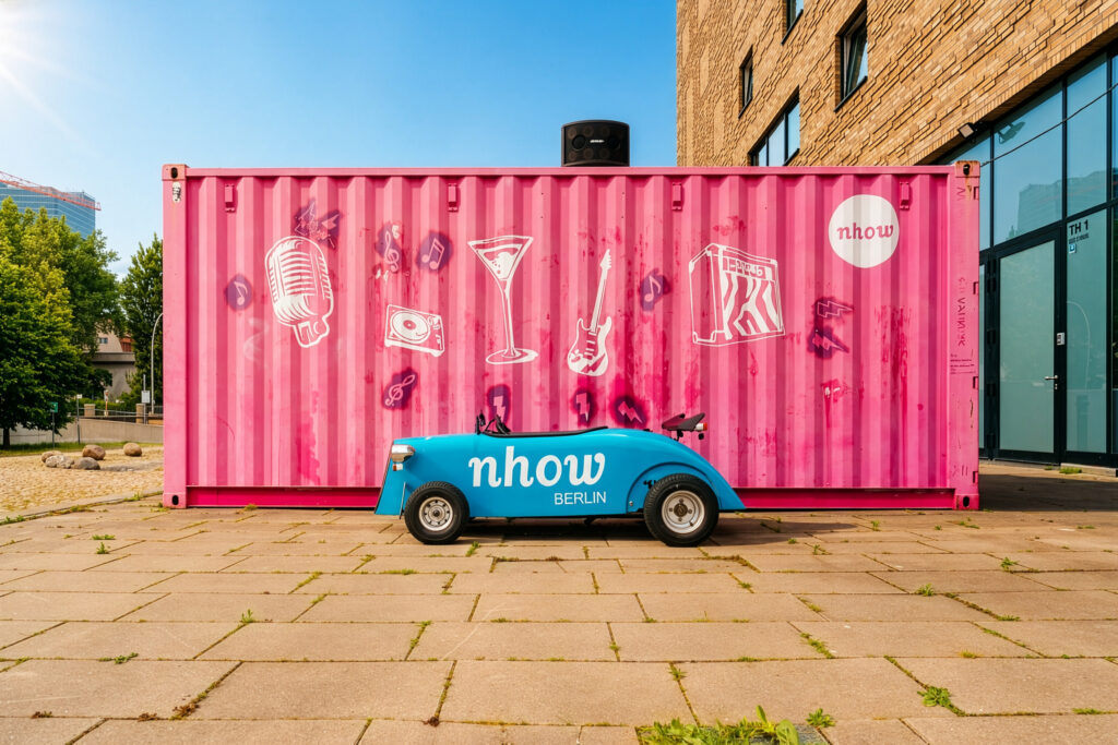 Hotrod am NHOW Pink Container